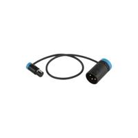 

Cable Techniques LPS Low-Profile TA3F to LPXLR-3M Cable, 18" - Blue Caps