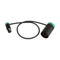 

Cable Techniques LPS Low-Profile TA3F to LPXLR-3M Cable, 24" - Green Caps