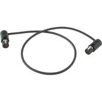 

Cable Techniques 12" Low-Profile LPS TA5F to TA5F two channel cable, 2.8mm OD cable, Black Caps