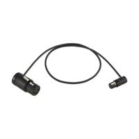 

Cable Techniques Low-Profile LPXLR-3F to TA3F Cable, 12", Black Caps