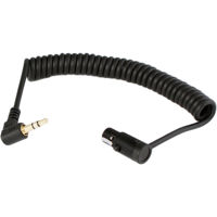 

Cable Techniques 8" Low-Profile LPS TA3F to 3.5mm TRS Right Angle Cable for Lectrosonics LR Receiver to DSLR Camera, Extends to 15"