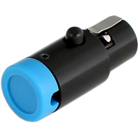 

Cable Techniques LPS Low-Profile TA3F M XLR 3-pin Female Connector, Blue Cap