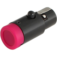 

Cable Techniques LPS Low-Profile TA3F M XLR 3-pin Female Connector, Purple Cap