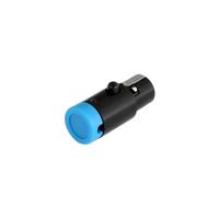 

Cable Techniques LPS Low-Profile TA5F Mini XLR, 5-pin Female Connector, Adjustable Side Cable-Exit, Blue Cap