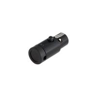 

Cable Techniques LPS Low-Profile TA5F Mini XLR, 5-pin Female Connector, Adjustable Side Cable-Exit, Black Cap