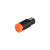 

Cable Techniques LPS Low-Profile TA5F Mini XLR, 5-pin Female Connector, Adjustable Side Cable-Exit, Orange Cap