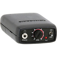 

Comtek PR-216 B Rugged & Frequency Synthesized Personal Receiver for BST-50B/BST-75 Transmitters, 72-76MHz