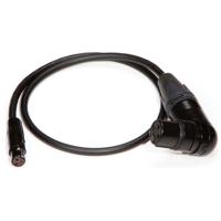 

Cable Techniques 18" Neutrik XX Series XLR-3F Right Angle to XLR-3M UCR Receiver Cable, Black XLR ID Ring
