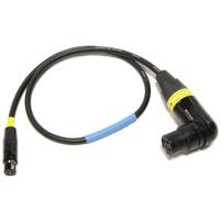 

Cable Techniques 18" Neutrik XX Series XLR-3F RA to TA3F Balanced UCR Receiver Cable, Yellow