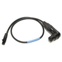 

Cable Techniques 24" Neutrik XX Series XLR-3F Right Angle to TA3F Balanced UCR Receiver Cable, Black XLR Ring