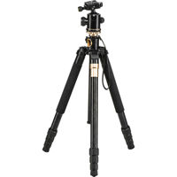 

Came-TV Q156 4-Section Aluminum Low Shooting Tripod, 18 lbs Capacity, 62" Maximum Height