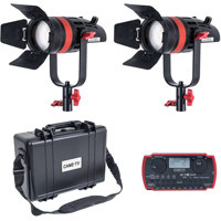 

Came-TV Boltzen Q-Series 55W High Output Fresnel Focusable Bi-Color LED 2-Light Kit