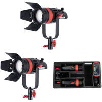 

Came-TV Boltzen Q-55W 55W MARK II High Output Fresnel Focusable LED Daylight 2-Light Travel Kit