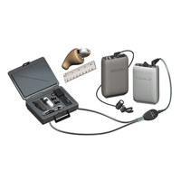 

Comtek RC-216 Receive-A-Cue System, Includes M-216 Transmitter, PR-216 Receiver, CM-183 RT Mic, NTC-102 Neckloop, IR-230D Earpiece Receiver, BC-216 Belt Clip