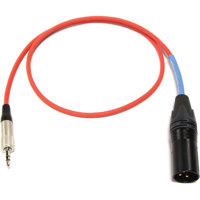 

Cable Techniques 24" 3.5mm TRS Locking to XLR-3M Output Cable for Sennheiser EK 2000 Receivers, Red