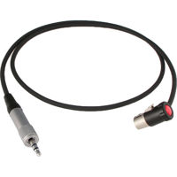 

Cable Techniques 3.5mm TRS to Low-Profile TA3F Cable for Sennheiser EK 2000 Receiver to Sound Devices 633/688/664 Mixer, 24"