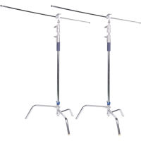 

Came-TV Studio Centry Detachable C-Stand with Grip Arm & Line Resizer, 10.8', 2-Set