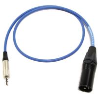 

Cable Techniques 24" 3.5mm TRS Locking to XLR-3M Output Cable for Sennheiser EK 100 G3 Receivers, Blue