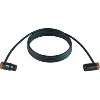 

Cable Techniques 25' Premium Low Profile Right-Angle XLR-3F to XLR-3M Mogami W2549 Microphone Cable, Brown Caps