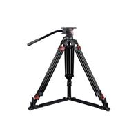 

Came-TV TP609A Aluminum 3-Section Video Tripod with Fluid Bowl Head, 33 Lbs Capacity, 21" - 67" Height