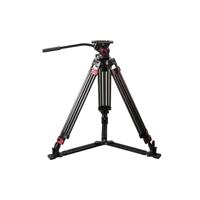 

Came-TV TP609B Aluminum 3-Section Video Tripod with Fluid Bowl Head and Spreader, 33 Lbs Capacity, 21" - 67" Height