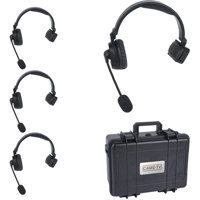 

Came-TV WAERO Duplex Digital Wireless Foldable Headset with Hard Case, Europe Version, 4 Pack