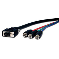 

Comprehensive 10' Pro AV/IT Series VGA Hd15 Plug to 3 RCA Plugs Cable