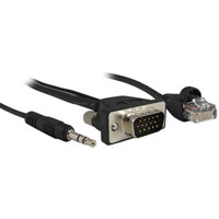

Comprehensive 3' Pro AV/IT Series Micro VGA Male to Male with Audio and LAN Cable