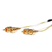 

Comprehensive to , RCA Stereo Audio Cable with 2 Gold Plugs Each End, 6'.