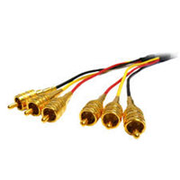 

Comprehensive 15' Pro AV/IT Series Plenum 3 RCA Audio/Video cable, Yellow/Red/Black