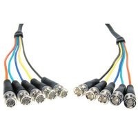 

Comprehensive 6' Pro AV/IT Series Plenum 5 BNC Plugs Each End Component RGBHV Video Cable