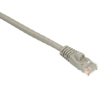 

Comprehensive CAT6 550 MHz Snagless Patch Cable, USA Made & TAA Compliant, 10', Gray