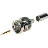 

Comprehensive Premium 3 Piece True 75 Ohm BNC Plug for RGB Mini Coax