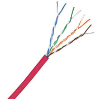 

Comprehensive 1000' Cat 5e 350MHz Solid Cable, Red
