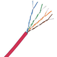 

Comprehensive 1000' CAT5e 350MHz Shielded Solid LAN Cable, Red