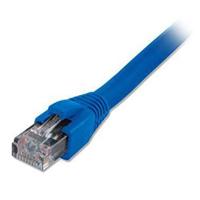 

Comprehensive 75' Plenum Cat6 550MHz RJ-45 Plug to Plug Solid Conductor Patch Cable, Blue