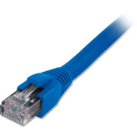

Comprehensive Cat6 Snagless Solid Shielded Patch Cable, 100 FT, Blue