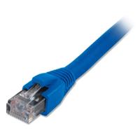 

Comprehensive Cat6 Snagless Solid Plenum Shielded Patch Cable, 75 FT, Blue
