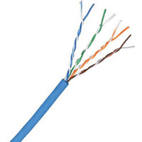 

Comprehensive 1000' Cat 6 550MHz UTP Bulk Cable, Solid Blue