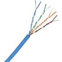 

Comprehensive 1000' Cat 6 550MHz UTP Bulk Cable, Solid Blue