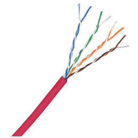 

Comprehensive 1000' Cat 6 550MHz UTP Bulk Cable, Stranded Red