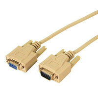 

Comprehensive 6' DB9 pin Plug to Jack (wired pin to pin) RS-232 Cable