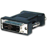 

Comprehensive DVI-A Plug to HD15 pin Jack Adapter
