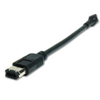 

Comprehensive IEEE-1394 Firewire 4 Pin Female Plug to 6 Pin Male Jack Adapter Cable.