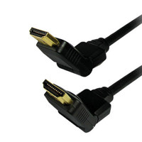 

Comprehensive 10' High Speed HDMI Swivel Cable, Up to 10.2 Gbps Bandwidth
