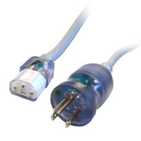 

Comprehensive 10' Hospital Grade PC Power Cord, NEMA 5-15P to IEC 60320-C13, 18/3 SJT,125V, Gray
