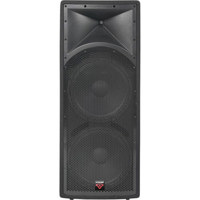 

Cerwin Vega 2x15" 2-Way Full-Range PA Speaker with Carpet Finish, 57Hz-19.8KHz Frequency Response, 4 Ohms Impedance, 94dB Sensitivity, 1400W Peak Power, Single