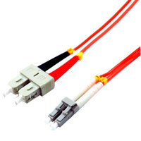 

Comprehensive 9.84' LC Male to SC Male Duplex 62.5/125 Multimode Fiber Patch Cable