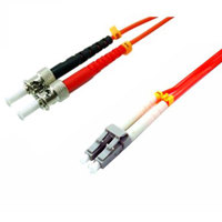 

Comprehensive 2m LC Male to ST Male Duplex 62.5/125 Multimode Fiber Patch Cable