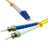 

Comprehensive 656.16' (200m) LC Male to ST Male 9/125 Single-Mode 3.0mm Duplex Plenum Patch Cable
